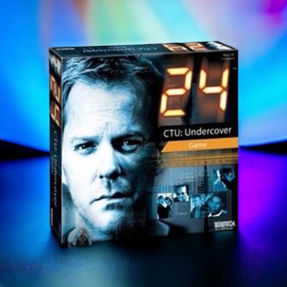 24 Countdown Game. New Sealed. Kiefer Sutherland TV Show Based. NWT. Gift Idea.